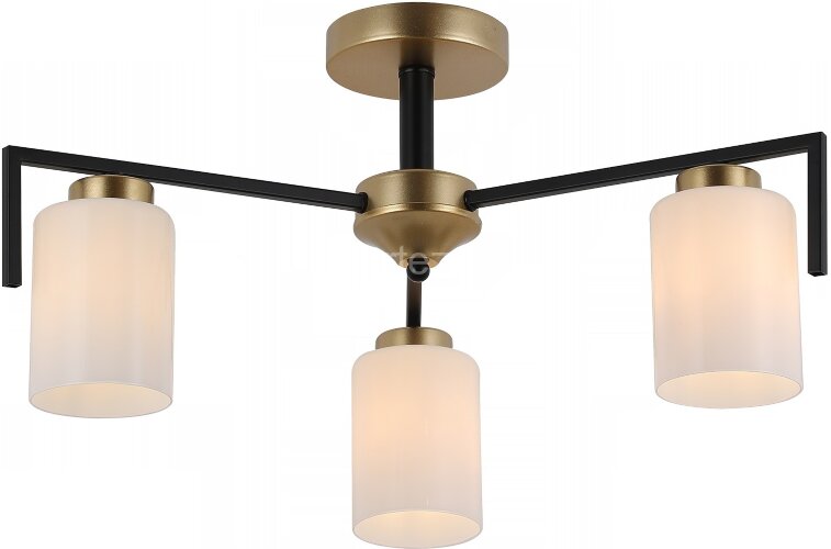 Потолочная люстра ILLUMICO IL8250-3COU-79 BK GD Dora