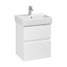 Тумба под раковину Roca Oleta 60 подвесная, 2 ящика, белый матовый (A857638501)