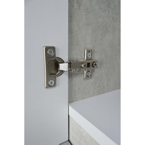 Пенал Loranto Florena 360х300х1800 напольный, левый, светлый бетон (CS00087005)