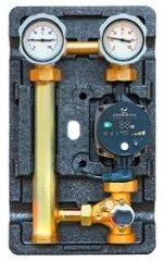 Насосная группа Meibes MK ME 66731 EA 1&quot; с трехходовым смесителем, без насоса