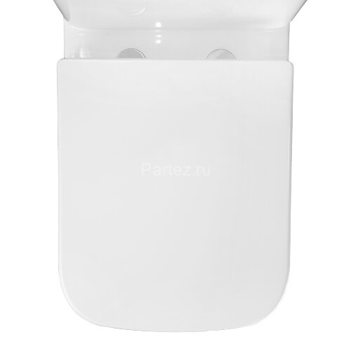 Унитаз-компакт Azario Alba 380х620х805 напольный, безободковый, в комплекте с арматурой GEBERIT, сид