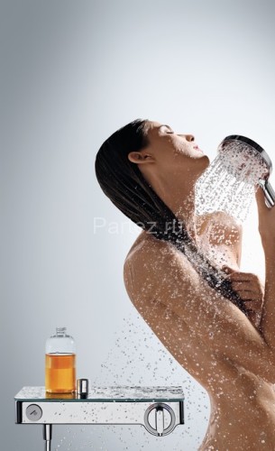 13171400 ShowerTablet Select Термостат для душа Shower TabletSelect 300 BM ½‘, белый/хром