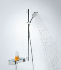 13171400 ShowerTablet Select Термостат для душа Shower TabletSelect 300 BM ½‘, белый/хром