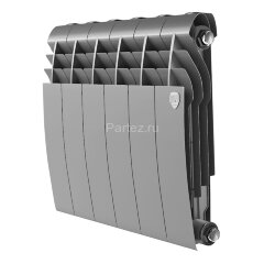 Биметаллический радиатор Royal Thermo BiLiner Silver Satin 350/87-6