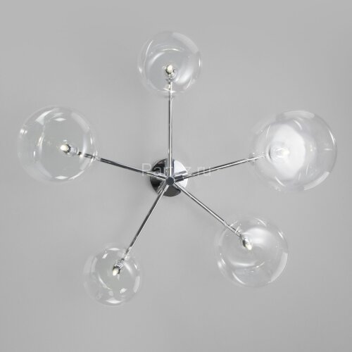 Потолочная люстра Eurosvet 70128/5 хром