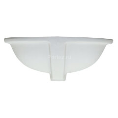 Раковина Azario 510х425х210 встраиваемая снизу, овальная, белый матовый (AZ-6005)