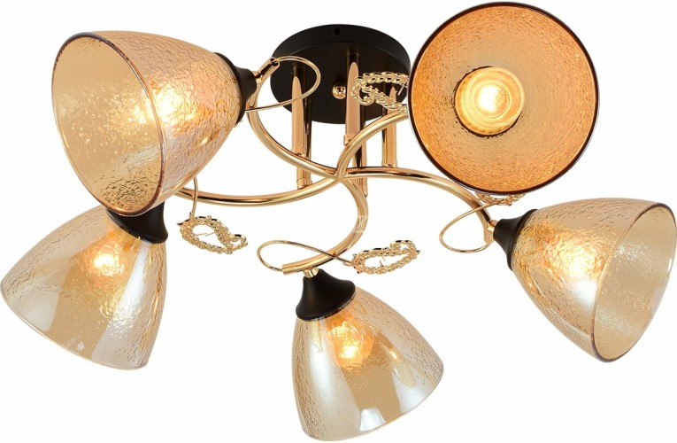 Потолочная люстра Reluce 01321-0.3-05 FGD+BK