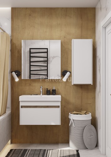 Шкаф Подвесной AQUATON Марти 35 Дуб эндгрейн (1A270203MY010)