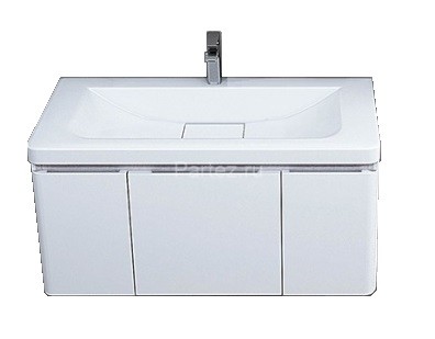Тумба под раковину AQUATON Шерилл 85 подвесная, белая (1A208801SH010)