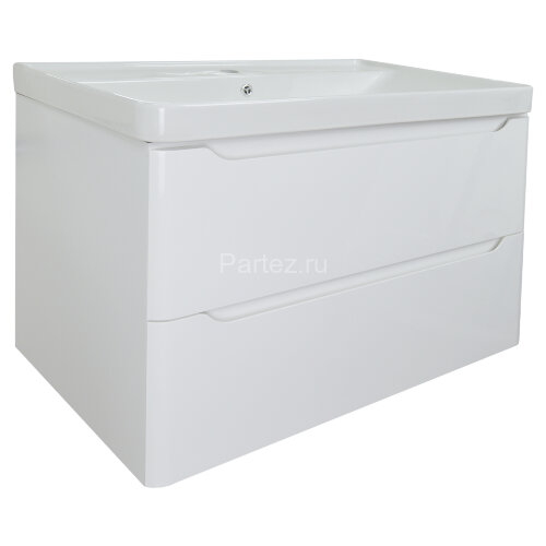 Комплект тумба Azario LOTOS 80/2 815х480х570 подвесная с раковиной Monte 80 (CS00083931)