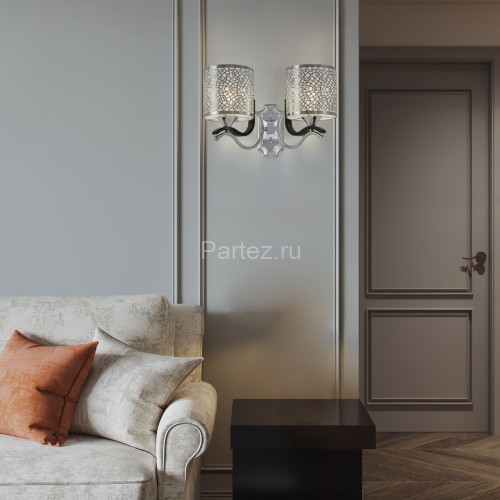 Бра Arte Milano 306787/2W Bk/Ni