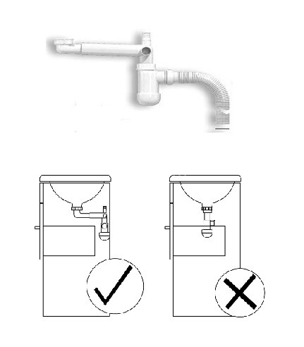 Z_RONDA Модуль д/раковины 700 мм, белый глянец/антрацит (подходит раковина Gap)