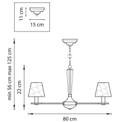 Подвесная люстра Lightstar 707081