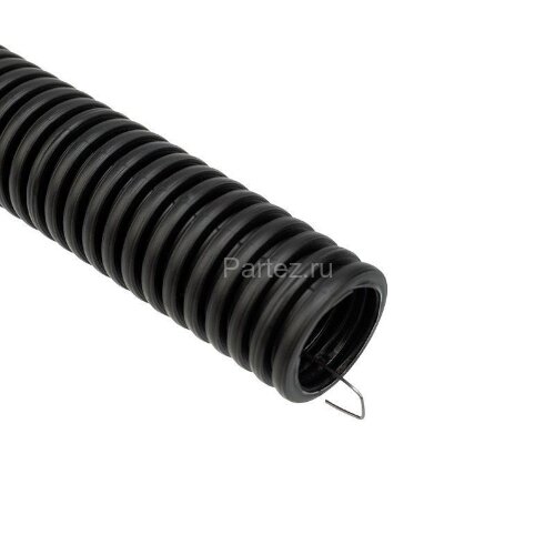 Труба гофрированная ПНД d16мм с протяжкой черн. (уп.100м) Rexant 28-0016-3