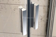 Душевой уголок Ravak Blix XP2CP4 -90 R 500, профиль хром, стекло прозрачное