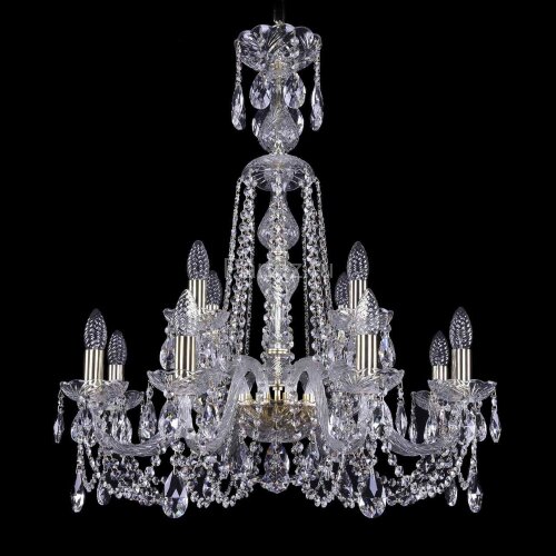 Подвесная люстра Bohemia 1402/8+4/240/XL-77 G
