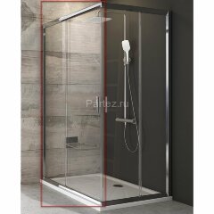 Душевая дверь Ravak Blix раздвижная 120х190, толщина полотна 6мм , цвет профиля серебро