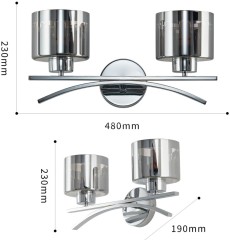 Бра Arte Milano 278207/2B Ni
