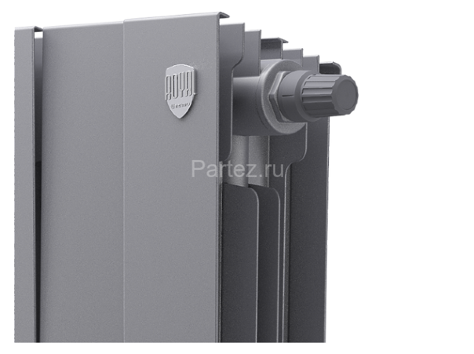 Радиатор Royal Thermo PianoForte 500 /Silver Satin - 8 секц. VDR