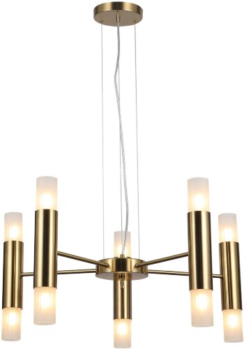 Подвесная люстра ILLUMICO IL0314-10P-79 BRASS