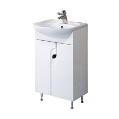 Тумба под раковину AQUATON ПАНДА-50 напольная, белая (1A053701PD010)