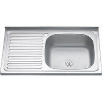 Мойка 8050 R MELANA 0.4/160 накладная прямоугольная (076 ta R*20)