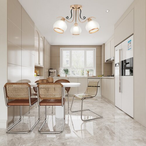 Потолочная люстра Arte Milano 323306/3 FG+BK