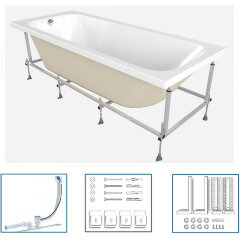 Монтажный комплект для ванны Santek Ламма 170х70 белый (1WH501749)