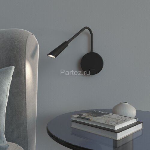 Настенный светильник Elektrostandard 40120/LED черный