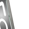 Зеркало с LED-подсветкой MELANA-8060 подогрев/часы/космет.зеркало/Bluetooth (MLN-LED091B)