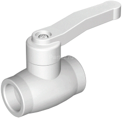 Кран шаровой PPR D32 MeerPlast PRO