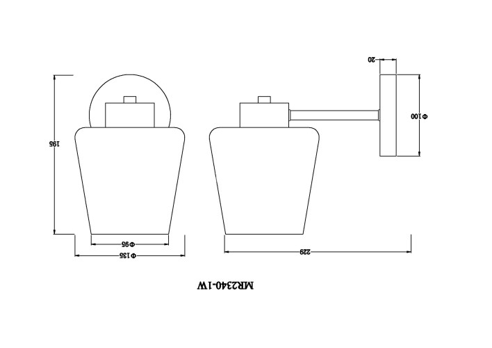 Бра MyFar MR2340-1W
