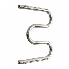 Полотенцесушитель водяной ДВИН M 50/40 c полкой 1&quot; К0 Полированный (4627086043484)