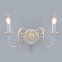 Бра Eurosvet 60018/2 белый с золотом