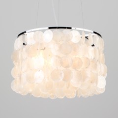 Подвесная люстра Eurosvet 60005/3 хром / перламутр