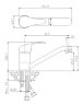 Смеситель Rossinka Y35-22 для кухни