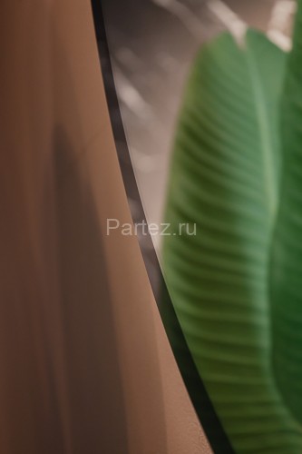 Зеркало AZARIO Monaco-BLACK d1000 бесконтактный сенсор, черная рамка (LED-00002769)