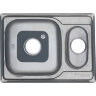 Мойка 6950S U MELANA 0,8/180 1,5-я чаша врезная прямоугольная с сифоном (228 t *10)
