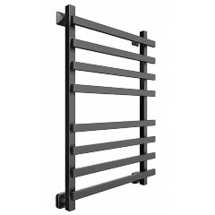 Полотенцесушитель водяной ДВИН N plaza 80/50 К3 квадрат Чёрный матовый (4656759171896)
