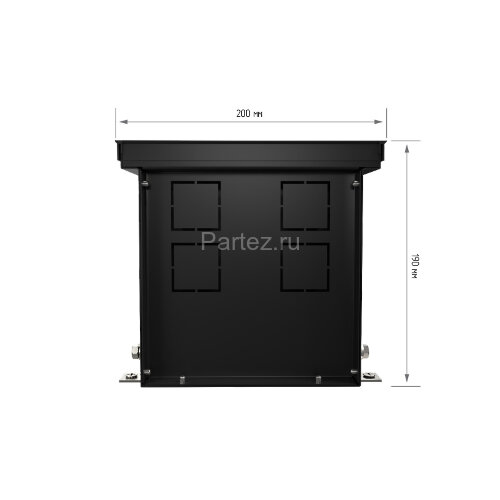 Конвектор внутрипольный Royal Thermo ATRIUM-190/200/1200-DG-U-LB