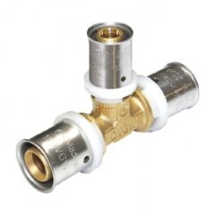 Тройник пресс переходной 26х20х26 VALTEC