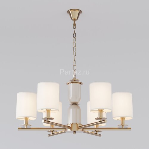 Подвесная люстра Eurosvet 60146/6 латунь