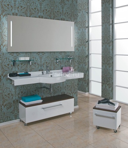 Зеркало AQUATON ОТЕЛЬ-1500 с подсветкой (1A107502OT010)