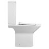Унитаз-компакт Azario Formal 370х315х790 напольный, безободковый, в комплекте с бачком и сиденьем ми