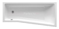 Ванна акриловая Ravak BE HAPPY II 160х75 левая белая (C961000000)