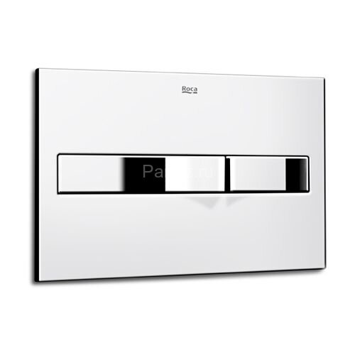 DUPLO IN-WALL Смывная клавиша двойная, PL2 хром