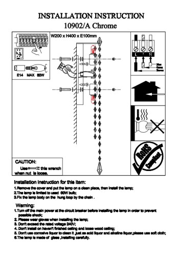 Настенный светильник Newport 10902/A