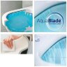 Комплект унитаза с инсталляцией Ideal Standard Tesi Aqua Blade с сиденьем Микролифт и Белой клавишей