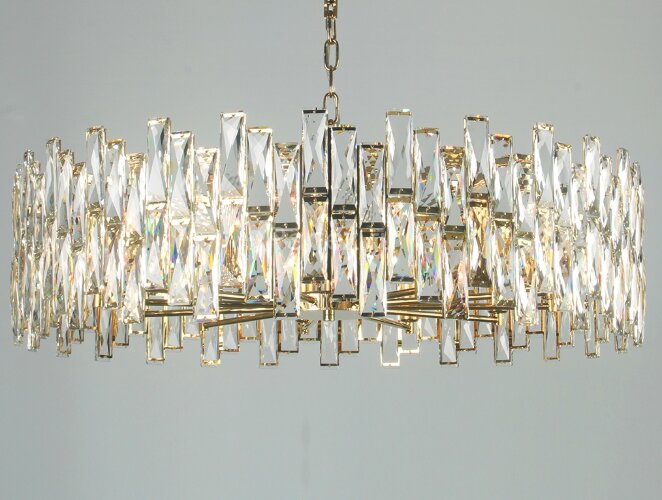 Подвесная люстра Newport 10123+9/C gold