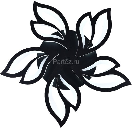 Потолочная люстра Natali Kovaltseva HIGH-TECH LED LAMPS 82006 BLACK